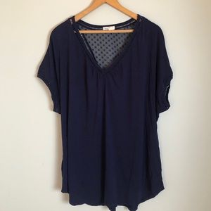 Anthropology Meadow Rue Top Size XL